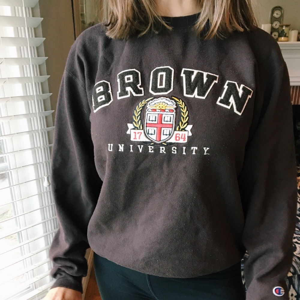 Brown University Crew Neck Sweatshirt